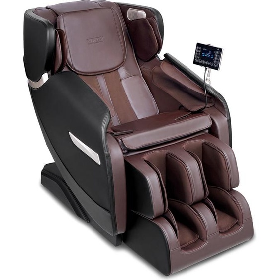 Fauteuil de massage VEVOR - Fauteuil de massage en apesanteur pour tout le corps avec plusieurs modes automatiques, shiatsu 3D, chauffage, haut-parleur Bluetooth, airbag, pédale et écran tactile