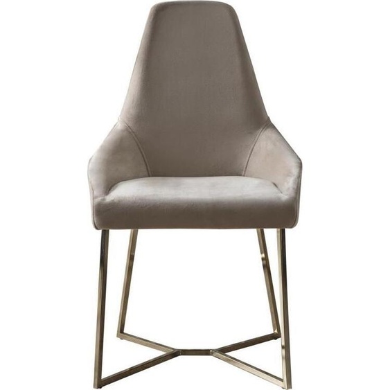 Fauteuil de salle à manger de luxe Beige Fauteuil Chaise Chaises Design moderne Meubles