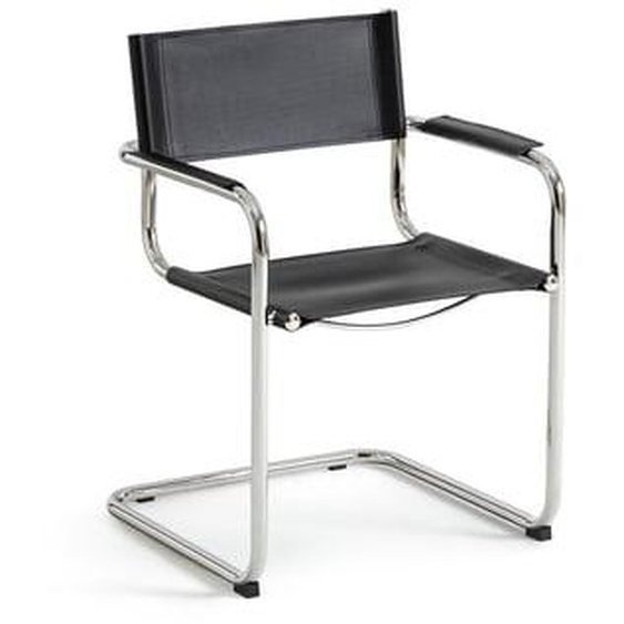 Fauteuil de table croûte de cuir véritable, WInset
