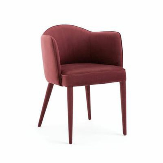 Fauteuil de table velours, Leos
