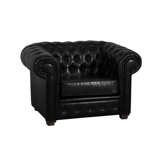 Fauteuil design Chesterfield - Lerwick - Cuir