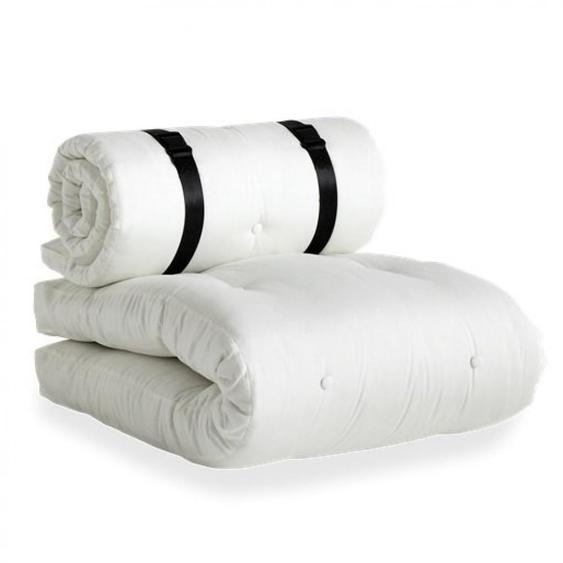 Fauteuil dextérieur convertible BUCKLE-UP CHAIR OUT couleur blanc