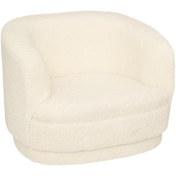 Fauteuil enfant Bouclette, Blanc