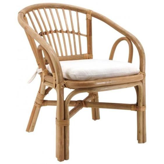 Fauteuil enfant en rotin naturel