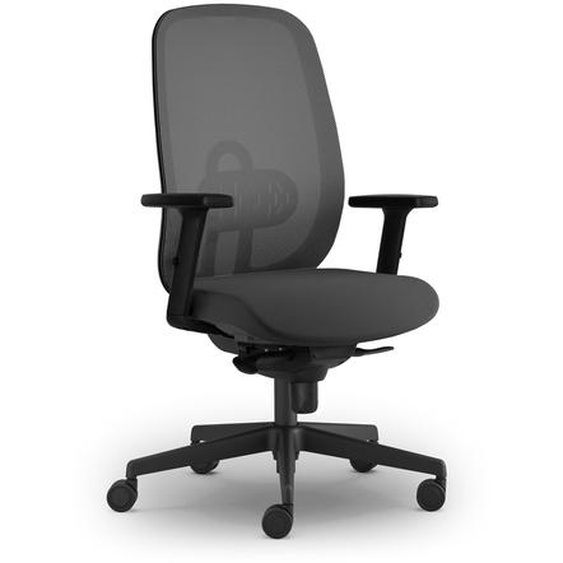 Fauteuil Ergonomique Cyprien - Avec Accoudoirs - Noir