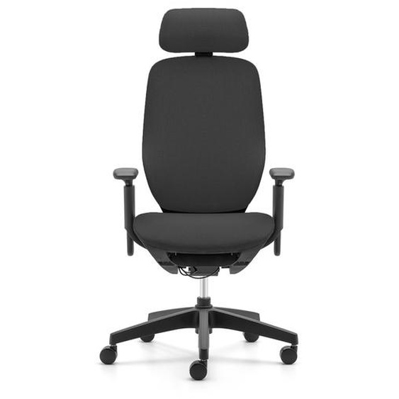 Fauteuil Ergonomique ZELLA - Avec accoudoirs 3D et appuie-tête - Noir