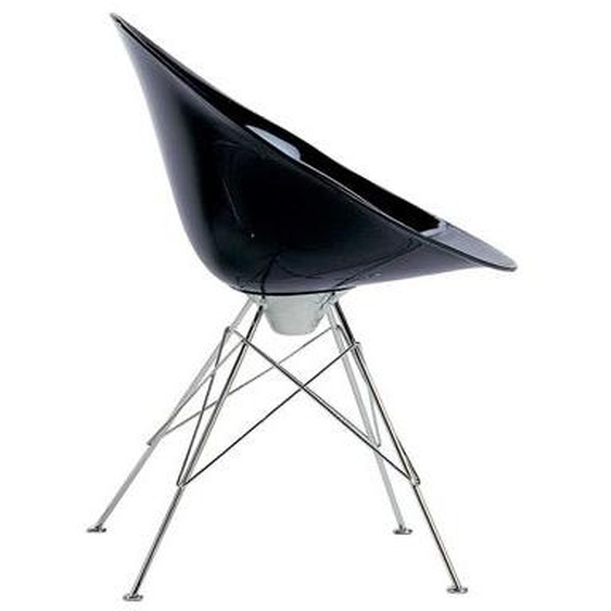 Fauteuil Ero/S/ plastique noir - Kartell