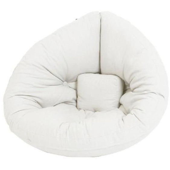Fauteuil futon standard convertible MINI NIDO couleur naturel natural Laine Inside75