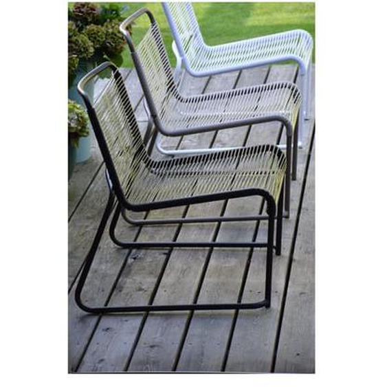Fauteuil lounge Lido - blanc
