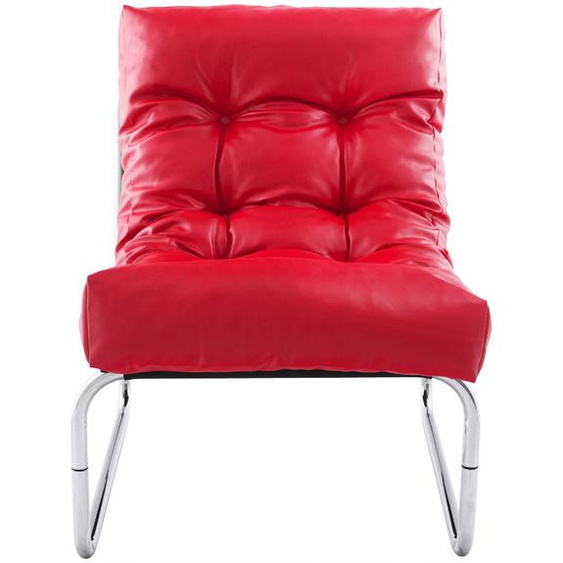 Fauteuil lounge LOFT rouge