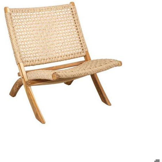 Fauteuil pliant en bois de teck