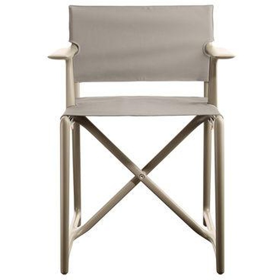 Fauteuil pliant Stanley tissu beige By Philippe Starck - Magis