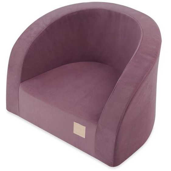 Fauteuil pour Bébé Enfants pour la Chambre dEnfant MISIOO Velours Velvet Violet 53x40 cm