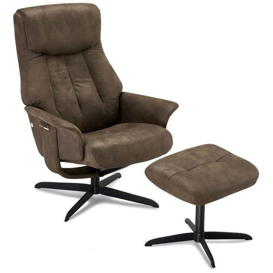 Fauteuil relax Bilbao Marron