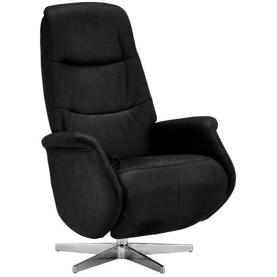 Fauteuil relax Delta Tissu Noir