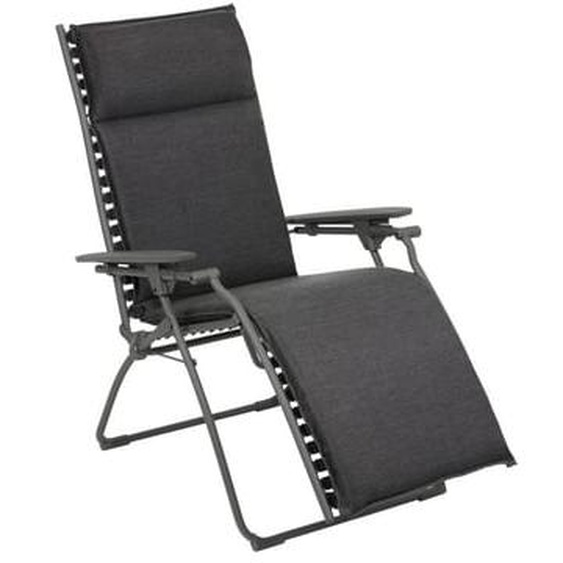 Fauteuil Relax Jardin - Chaise Longue matelassé Zéro Gravité - Bayanne - Hedona