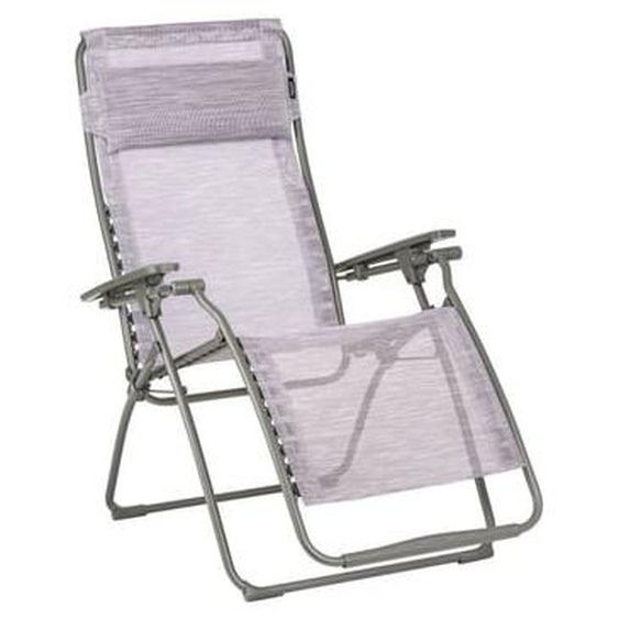 Fauteuil Relax Jardin - Chaise Longue Zéro Gravité - Futura - Velio