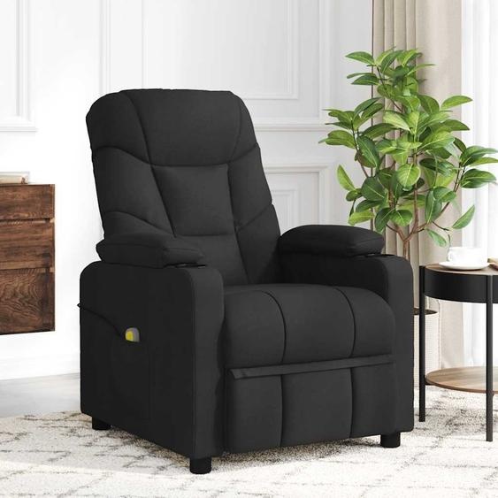 Fauteuil Relax Noir Tissu, Fauteuil Classique 2024 Nouveau