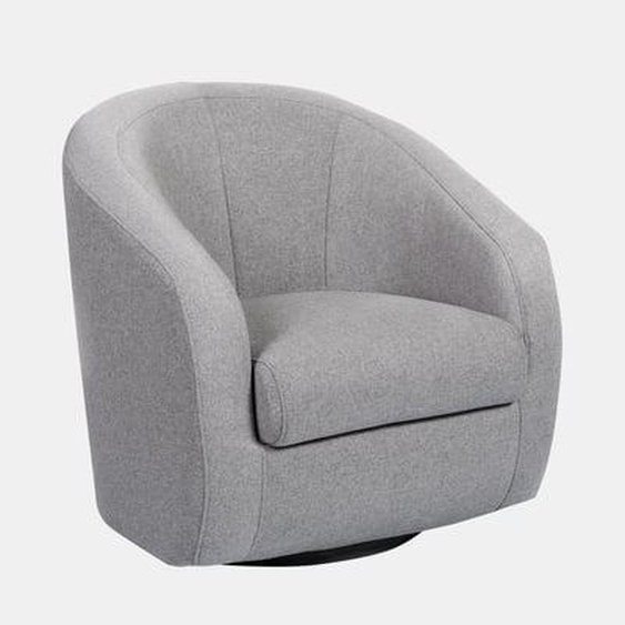 Fauteuil relax pivotant tissu Colin