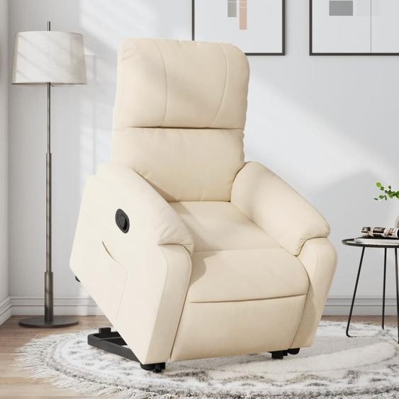 Fauteuil relax releveur de style industriel Beige Tissu microfibre Fauteuil classique2024 cloris