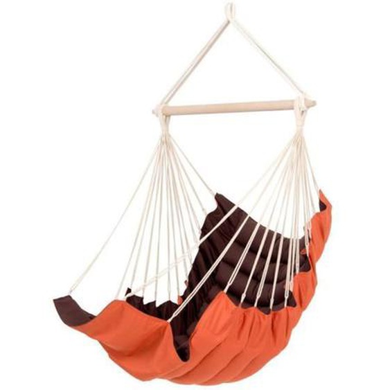 Fauteuil suspendu - AMAZONAS - California - Brun / Chocolat - 70 cm - 150 kg