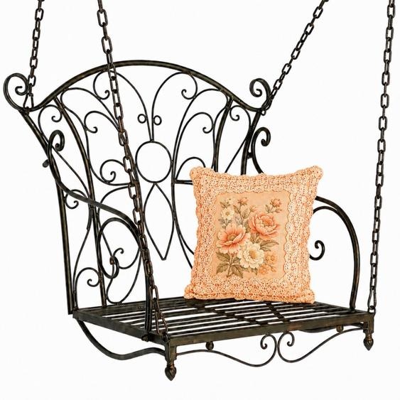 Fauteuil suspendu Métal Jardin 18811 Balançoire suspendue Balançoire de jardin Balançoire hollywoodienne