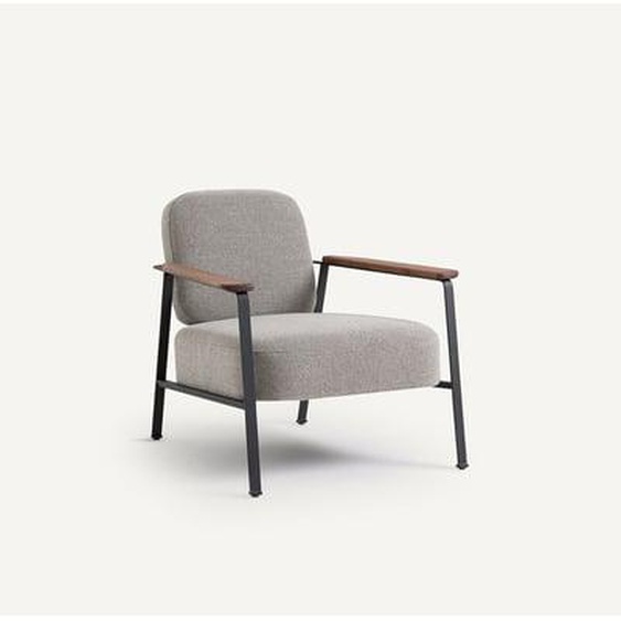 Fauteuil tissu natté chiné, Abraxas