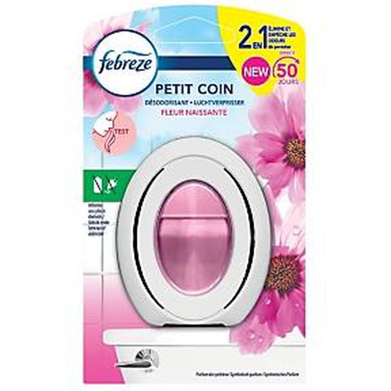 FEBREZE Désodorisant Febreze Petit Coin Salle de Bain parfum Fleur naissante