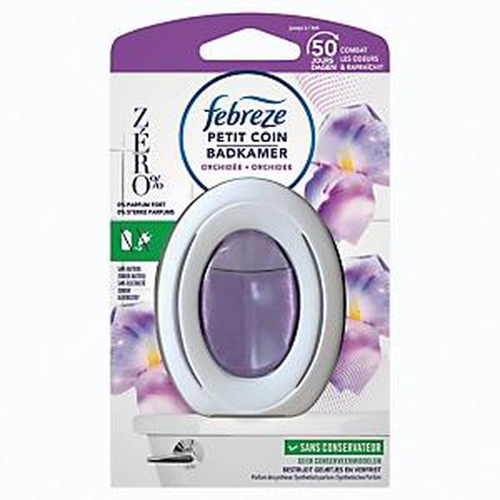 FEBREZE Désodorisant Febreze Petit Coin Salle de Bain parfum Orchidée