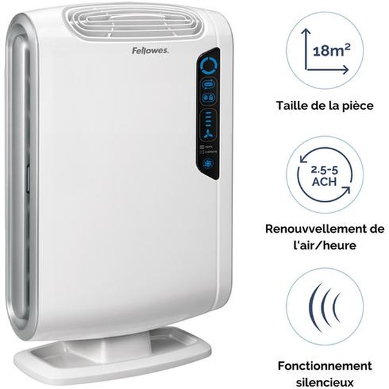 FELLOWES Purificateur dair AeraMax DX55 pour pièce 18 - 28 m²