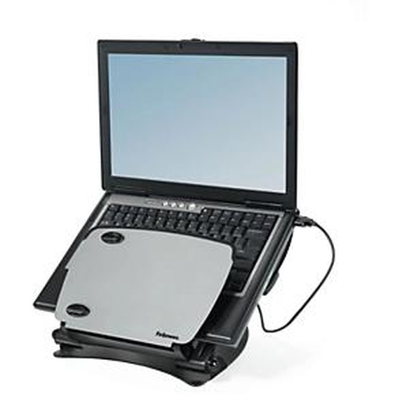 Fellowes Support pour ordinateur portable Professional Series angle et hauteur réglables - 762 x 308 x 338 mm - Noir