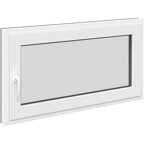 vidaXL Fenêtre de cave RISOR 110 x 60 cm PVC et verre, anthracite