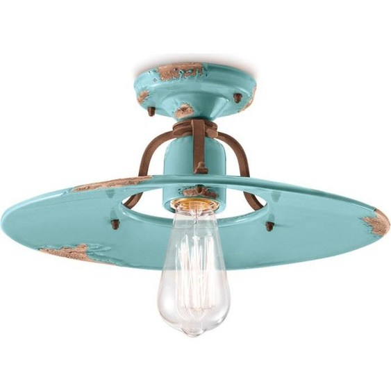 Ferroluce Plafonnier Country Ø 40cm