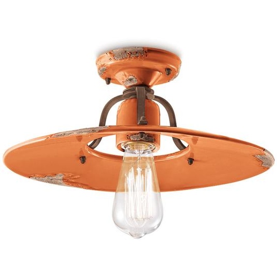 Ferroluce Plafonnier Country Ø 40cm