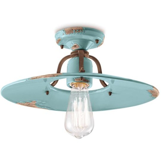 Ferroluce Plafonnier Country Ø 40cm