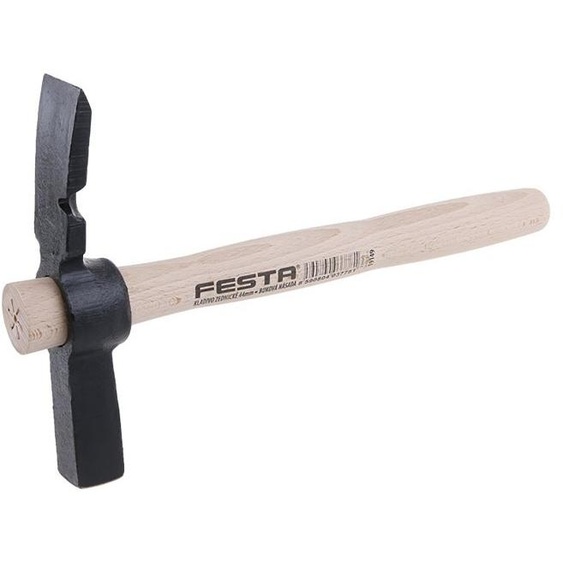 FESTA Marteau de maçon 44mm avec extracteur 30cm manche bois