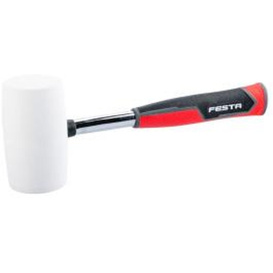 FESTA - Marteau en caoutchouc 65mm 33cm blanc