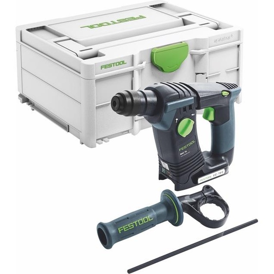 Festool BHC 18 Basic Perforateur sans fil 18 V, 25 Nm, 1,8 J SDS Plus, sans balai ( 576511 ) + Systainer - sans batterie, sans chargeur ( successeur de 574723 )