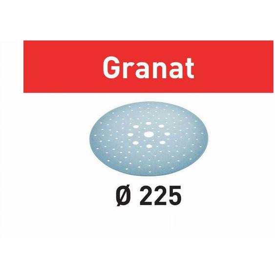 Festool - Abrasifs Granat pour ponceuse Planex - Grain 180 D.225 - Boîte de 25 - 205660