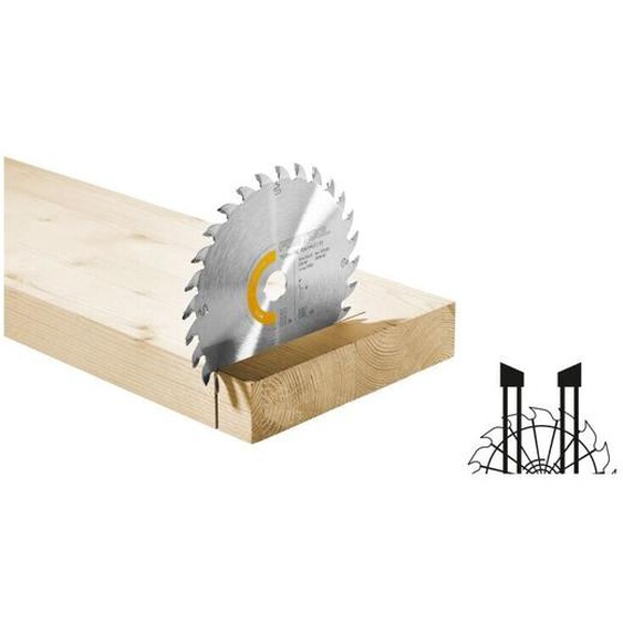 Lame de scie circulaire wood universal hw 168x1,8x20 W28 Festool 205764
