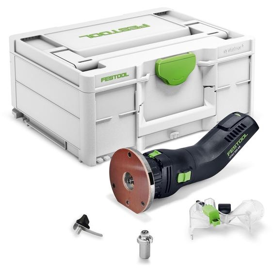 Festool OFKC 500 R3 EB-Basic Toupie dangle sans fil 18 V 10 mm Brushless ( 577985 ) + Systainer - sans batterie, sans chargeur