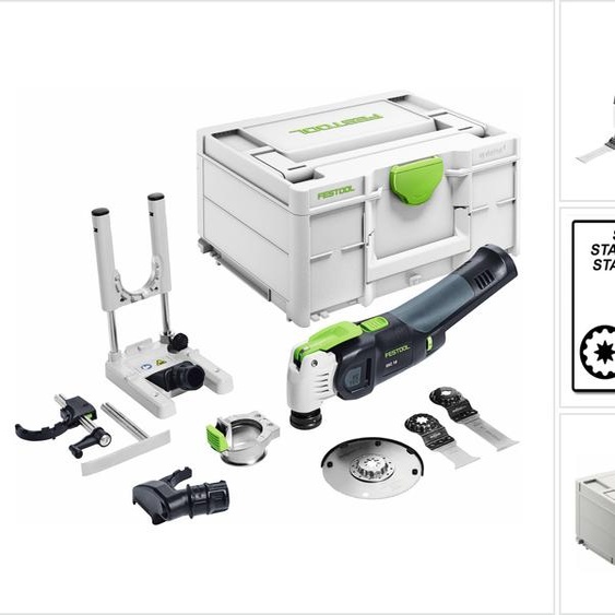 Festool Oscillateur sans fil VECTURO OSC 18 E-Basic-Set