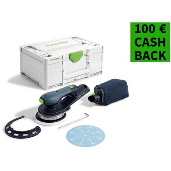 Ponceuse excentrique sans fil Festool etsc 2 150-Basic sans batterie ni chargeur dans Systainer