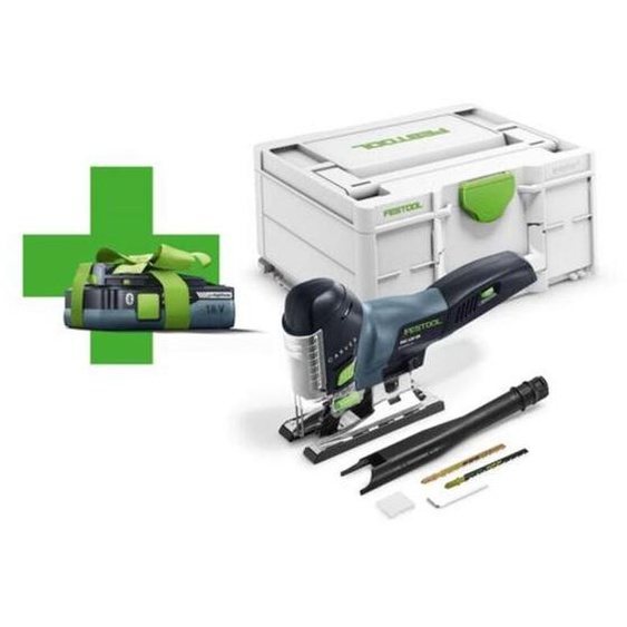 Festool - action : Scie sauteuse sans fil carvex psc 420 EB-Basic - 577026 - y compris 1 batterie gratuite incluse dans la livraison