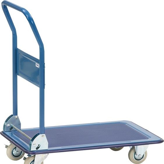fetra Chariot à plate-forme en acier Capacité de charge : 150 kg