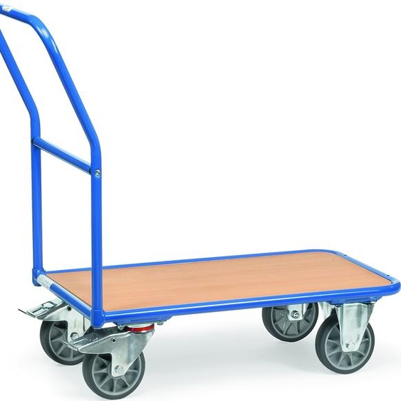 fetra Chariot de magasin Capacité de charge : 400 kg (L)1 000 x (P)700 mm Expédition par transporteur