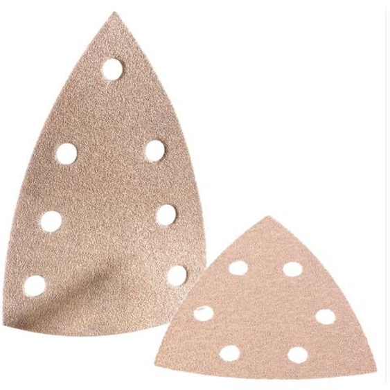 Feuille abrasive BW 115 delta velcro auto-agrippant 88x93mm grain 120 boîte de 50 - HERMES - 6550448