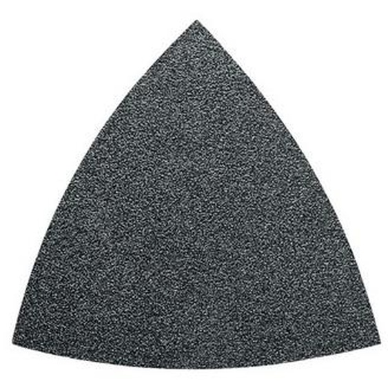 Feuilles abrasives triangulaires non perforées G40 boîte de 5 - FEIN - 63717081046