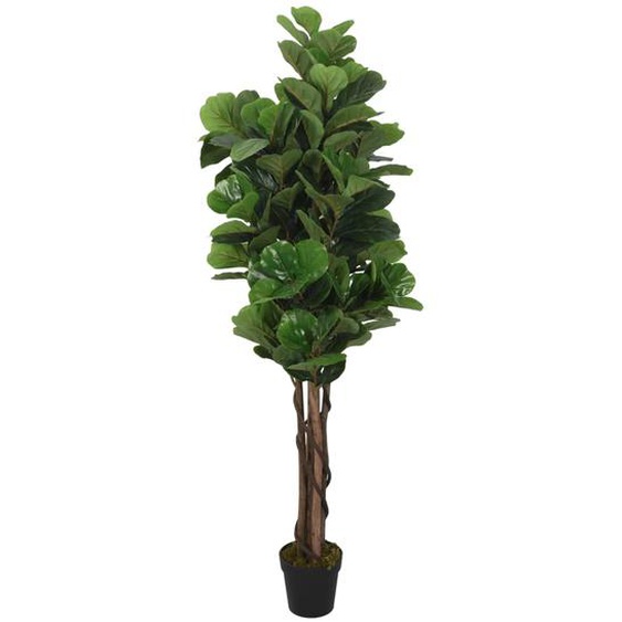 Ficus lyrata artificiel 134 feuilles 120 cm vert