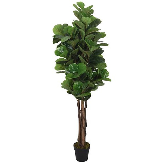Ficus lyrata artificiel 134 feuilles 120 cm vert